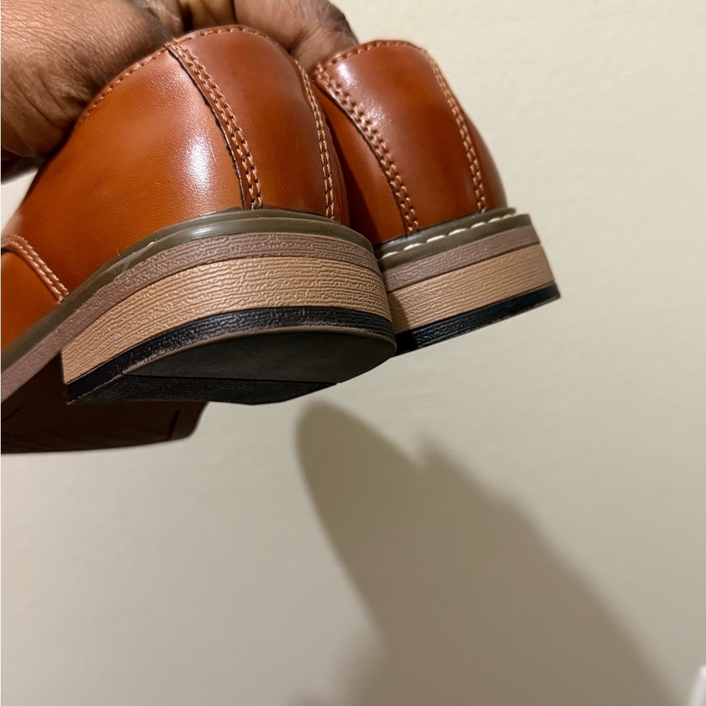 Bruno Marc Boys’ Oxford Dress Shoe- Stylish Brown Kids Dress Shoes - Picture 5 of 7